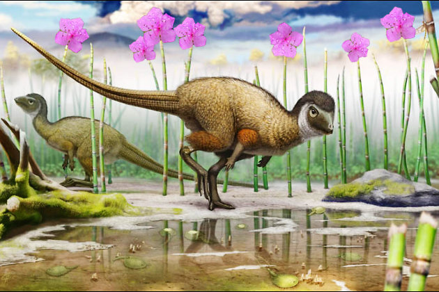 Динозавр в Чите